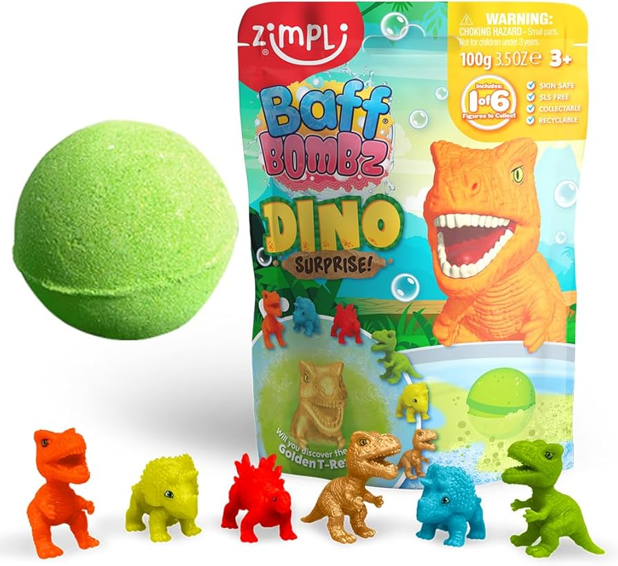 Zimpli Kids vannipomm Dino üllatusega 100g