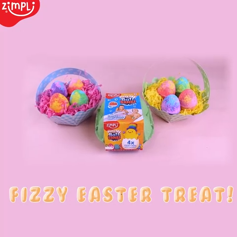 Zimpli Kids vannipommid Lihavõtted 4x35g karbis. - Image 4