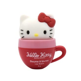 Hello Kitty Friends Cup huulepalsam Maasikas