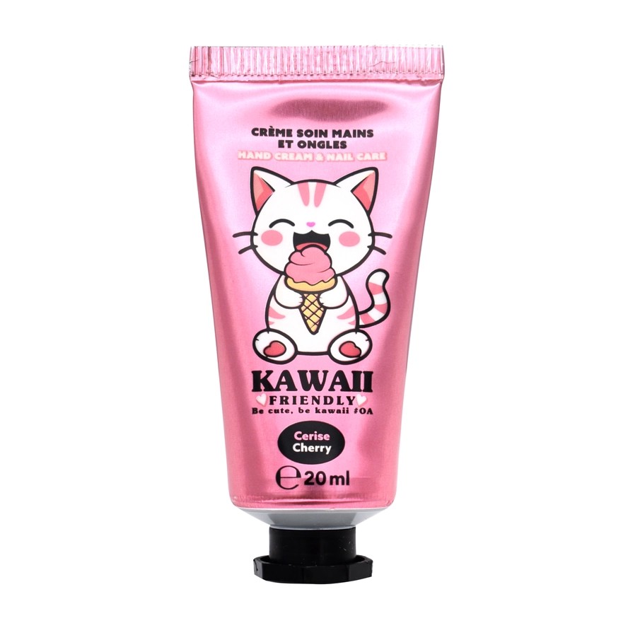 KAWAII FRIENDLY käte- ja küüntekreemide kinkekomplekt 3 × 20 ml - Image 4
