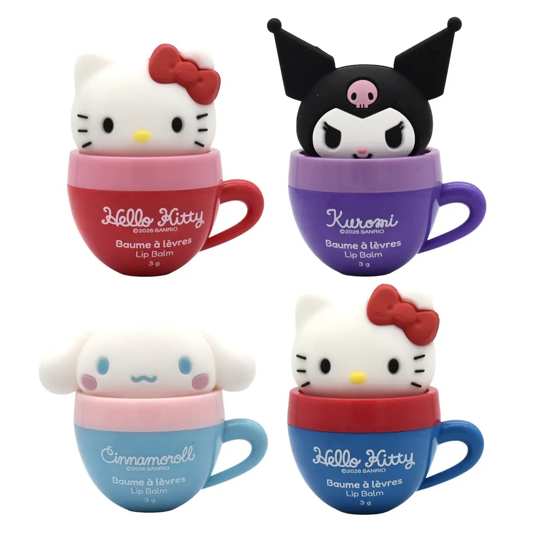 Hello Kitty Friends Cup huulepalsam Kirss 3g - Image 3