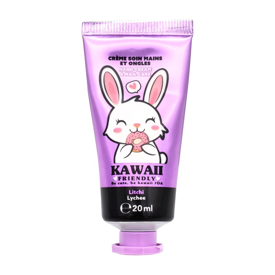 KAWAII FRIENDLY käte- ja küüntekreemide kinkekomplekt 3 × 20 ml - Image 5