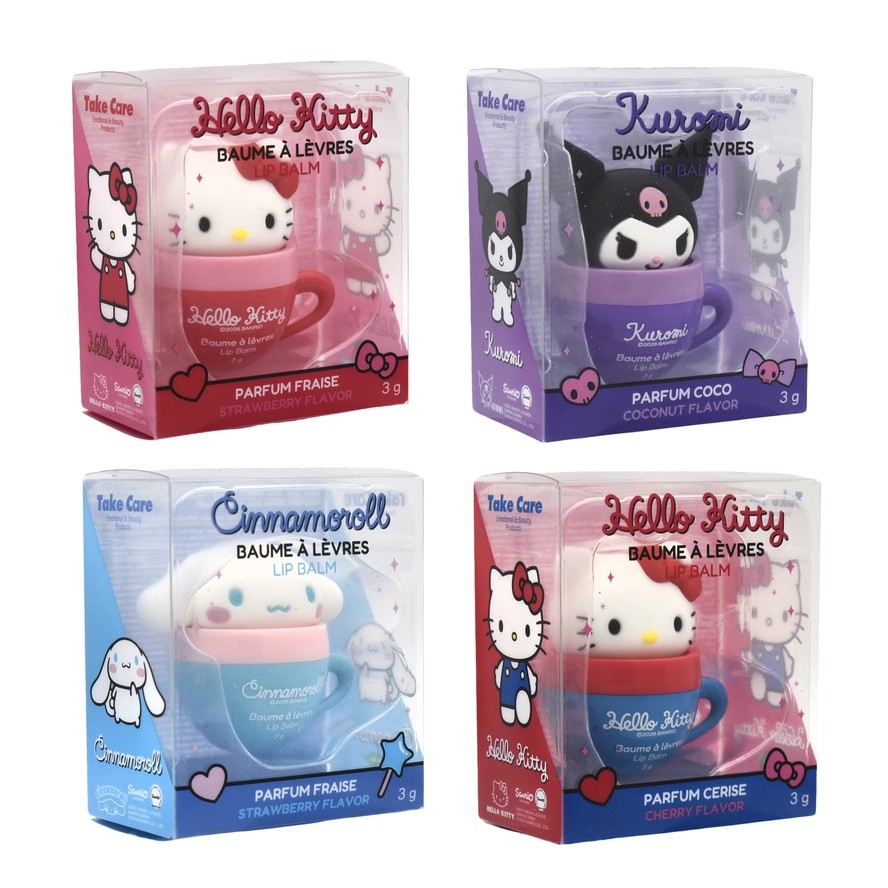 Hello Kitty Friends Cup huulepalsam Kirss 3g - Image 2
