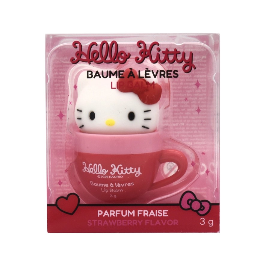 Take Care Hello Kitty Friends Cup huulepalsam Maasikas 3g - Image 4